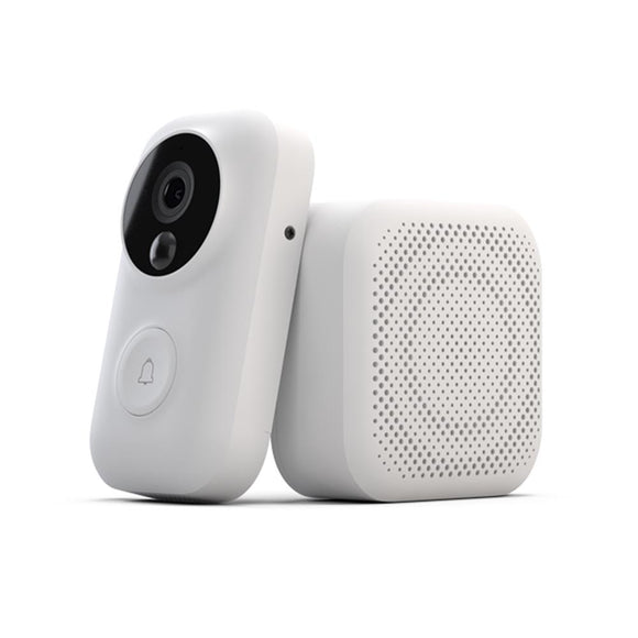 Xiaomi Zero AI Face Identification 720P IR Video Doorbell Set Motion Detect Intercom Free Cloud Storage