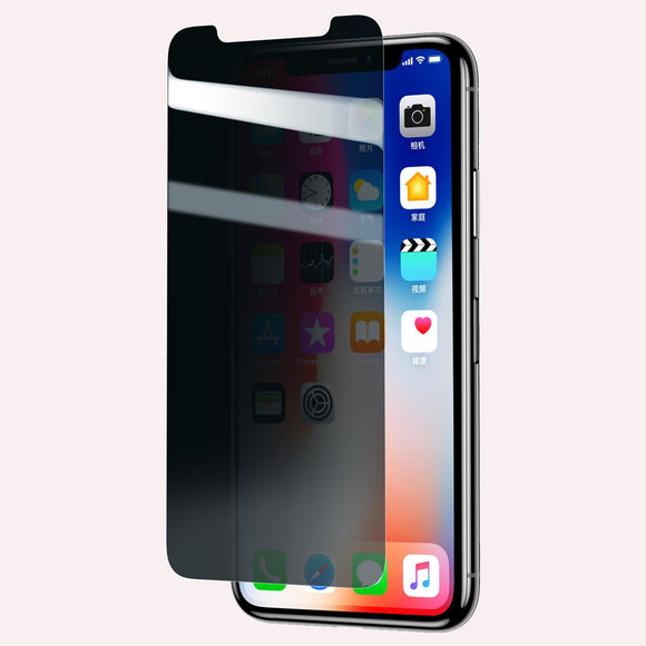 Baseus Anti Peeping 0.3mm Anti fingerprint Tempered Glass Screen Protector For iPhone XS/iPhone X/iPhone 11 Pro