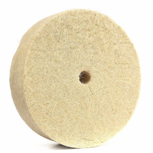 Drillpro 6 Inch 150mm Polishing Buffing Wheel Wool Felt Polisher Disc Pad