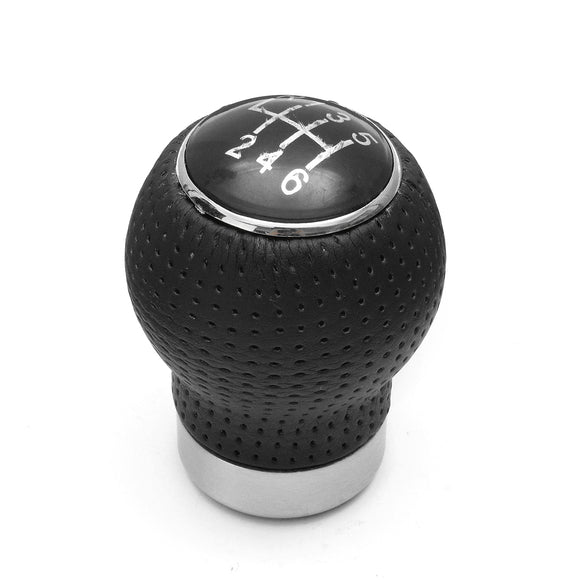 Universal Car 6 Speed Leather Manual Gear Shift Knob Shifter Lever