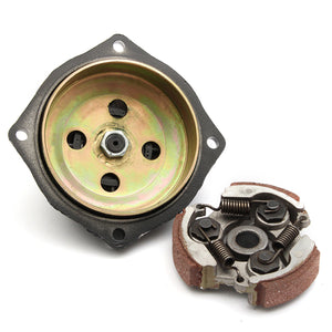6 Teeth Clutch Drum Pad Gear Box Kit For 47 49cc Mini Moto Quad Pocket Bike