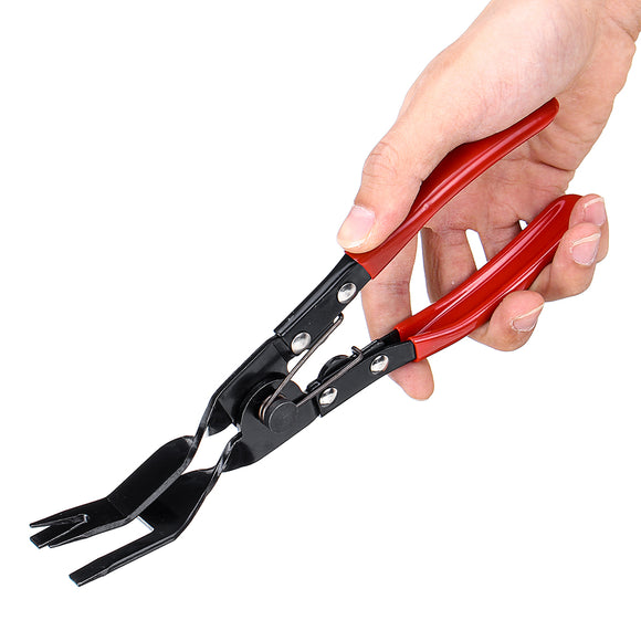 Plastic Rivet Removal Pliers 45 Steel Clamp Car Repair Tool with PVC Handle