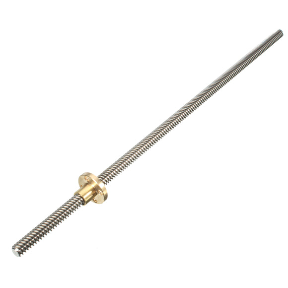 THSL-300-8D 300mm Lead Screw 8mm Thread Lead Screw with Copper Nut