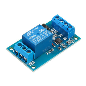 Single-key Bistable Relay Module Refit Switch Starts and Stops with One Key Low Level Control