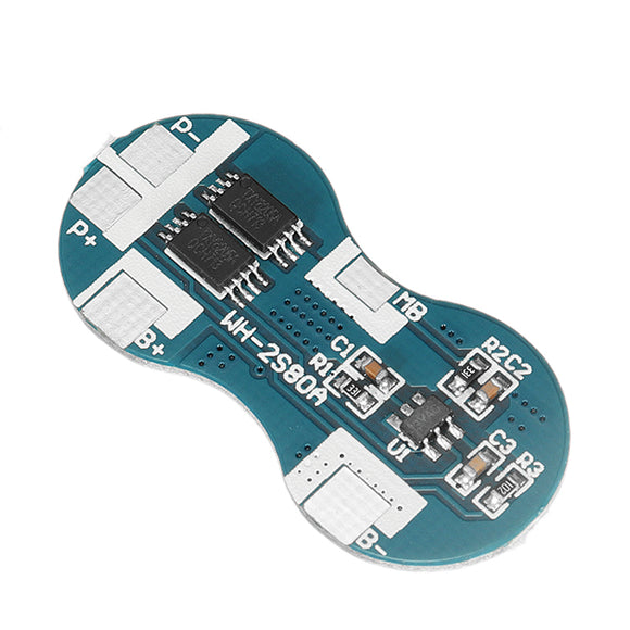 10pcs 2S 7.4V 4A 18650 Lithium Battery Protection Board Double String Protection Chip