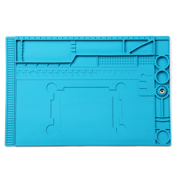 45x30cm Heat Resistant Silicone Pad Desk Mat Maintenance Platform Heat Insulation BGA Soldering Repair Station Pad