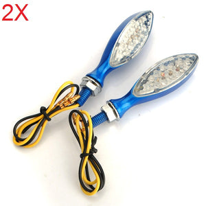 4Pcs Universal Motorcycle LED Turn Lights