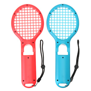 2Pcs DOBE TNS-1843 Tennis Racket Racquet Game Controller Gamepad for Nintendo Switch Joy-Con Game Console