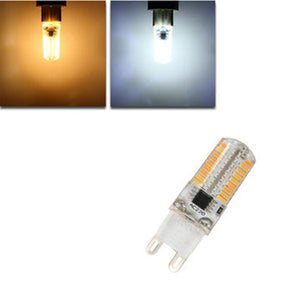 Dimmable E17 E11 E12 BA15D G4 G8 G9 3W 72 SMD 4014 LED Warm White White Corn Bulb Light AC220V