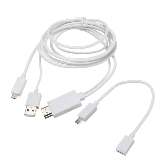Micro USB 5-pin 11-pin MHL to High Definition Multimedia Interface 1080P Adapter Phone Video Cable