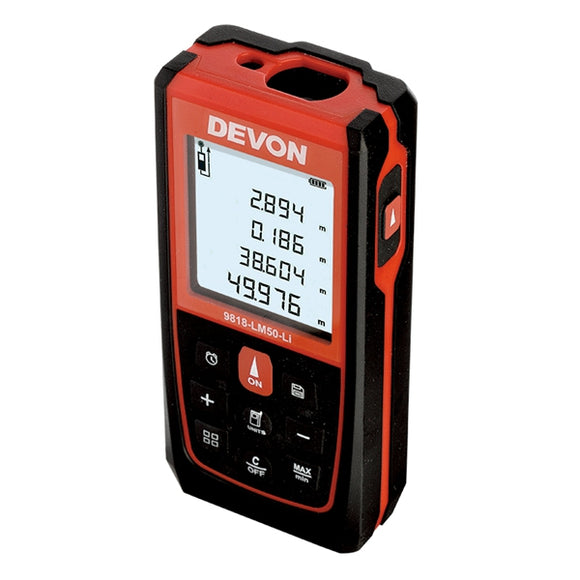 DEVON 9818-LM50-Li 50M Portable Electronic Laser Infrared Rangefinder