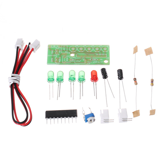 10Pcs DIY Kit KA2284 Audio Level Indicator Suite Trousse Electronic Parts 5mm RED Green LED Level Indicating 3.5-12V
