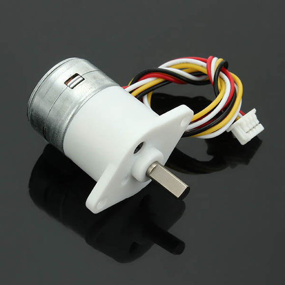DC 5V 2 Phase 4 Wire Miniature Stepper Gear Box Motor