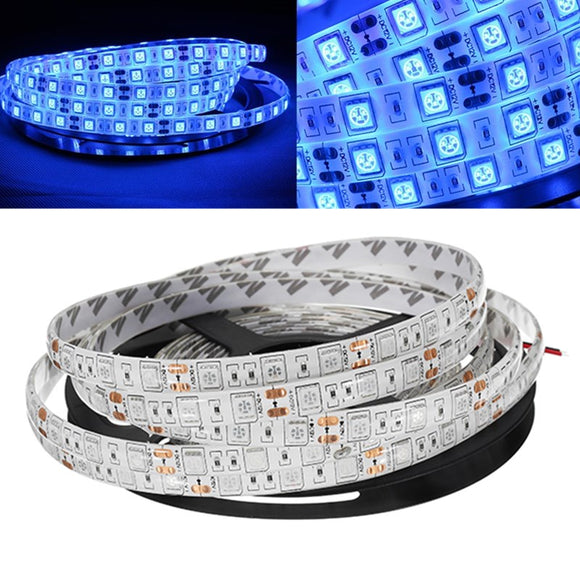 5M SMD5054 Red Green Blue Pink Ice Blue 300LEDs Flexible Waterproof Strip Light DC12V