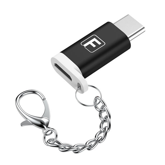 FANBIYA USB Type-C to Micro USB Adapter Converter for Xiaomi 6 Samsung S8