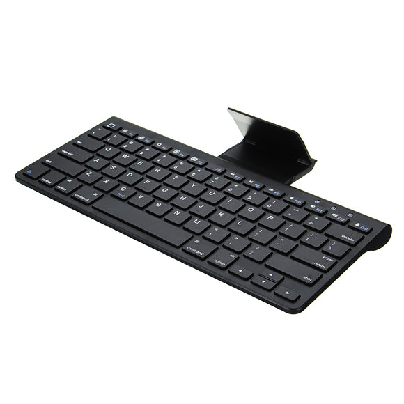 JP139 78 Key Ultra Thin bluetooth Wireless Keyboard with Retracable Tablet Support