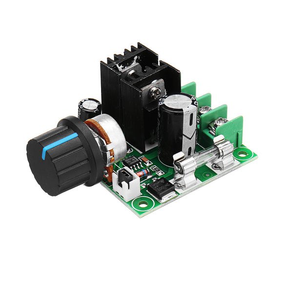 3Pcs DC 9V To 50V 10A Stepless Adjustable PWM DC Motor Speed Controller Module With Knob