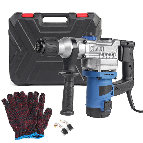 Heavy Duty Electric Hammer Tool Set 2000W 220V Drill Impact Electric Hammer Drill Concrete Breaker