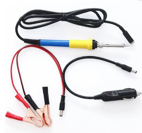 DC 12V Portable Low Voltage Iron Soldering Iron Car Battery 60W Welding Repair Tools Easy To Operation