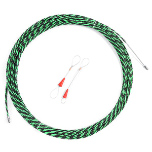 5mm Flexible Fiberglass Cable Puller Handy Wire Electrical Tool Fish Tape 5m/10m/15m/20m/25m/30m/35m/40m