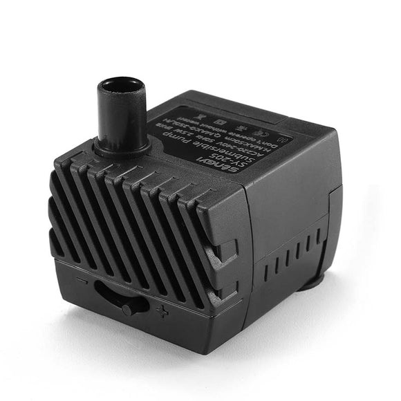 SY-205 AC 220V 250L/H Ultra Quiet Mini Brushless Motor Submersible Water Pump with Cable