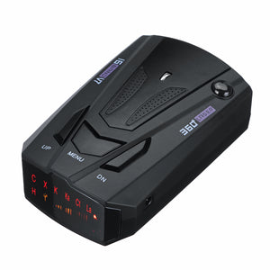 Speed Radar Detector English/Russian Voice Alert 360 16 Band Auto Warning