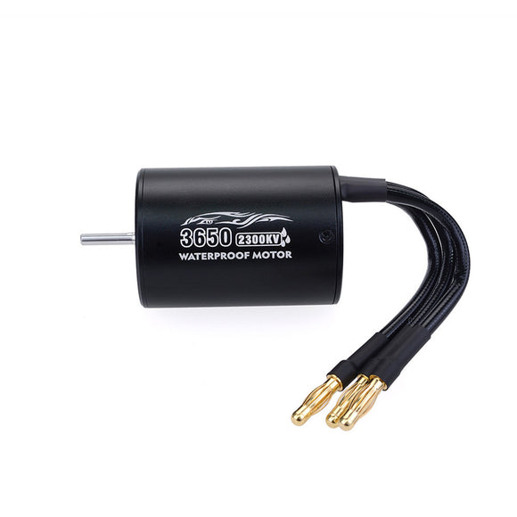 Surpass Hobby 3650 Waterproof 4Pole3.175mm Unsensed Brushless RC Car Motor For 1/8/10 Vehicle Models