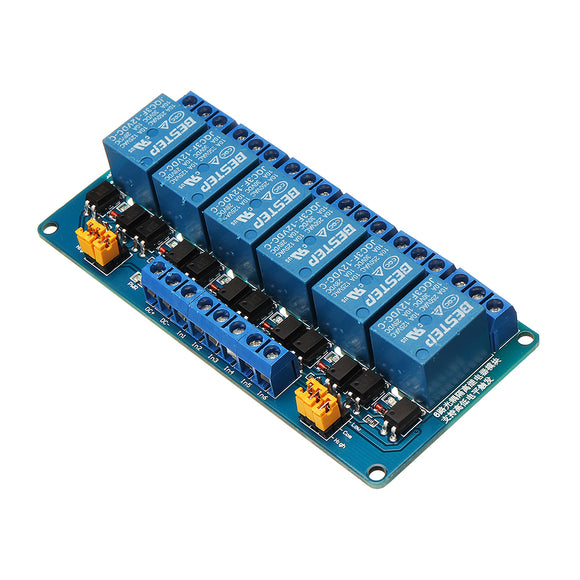 BESTEP 6 Channel 12V Relay Module High And Low Level Trigger For Arduino