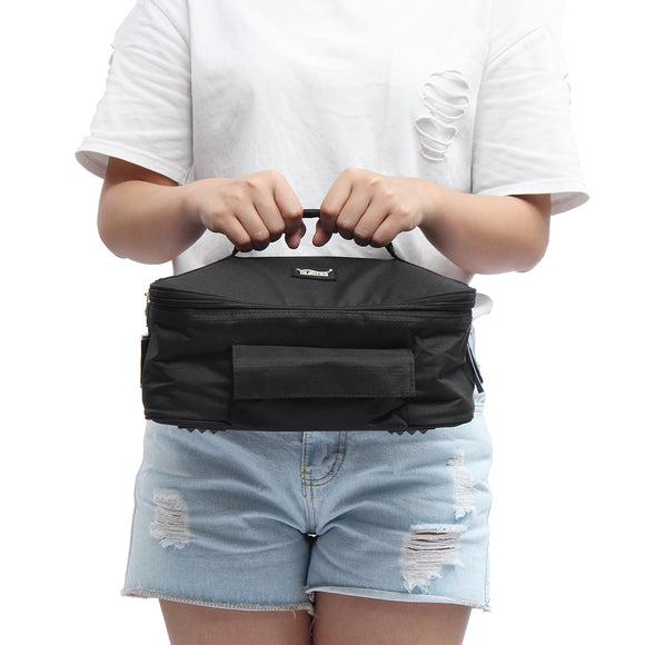Mini Personal Portable Oven Electric Car Food Bento Tote Picnic Heating Bag with Aluminum