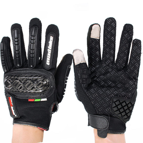 Motorcycle Touch Screen Gloves Racing Full Finger Anti-skidding For MAD-BIKE Mad-06