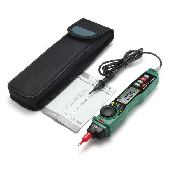 ELE MS8211 Pen Type Digital LCD Multimeter with NCV Detector ACV / DCV with Carrying Bag