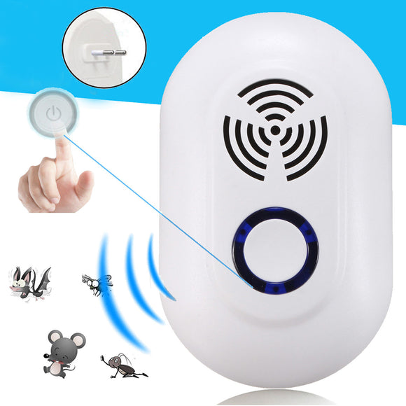 IPRee Portable Ultrasonic Mosquito Dispeller Mosquito Killer Lamp Home Camping Mouse Insect Repellet