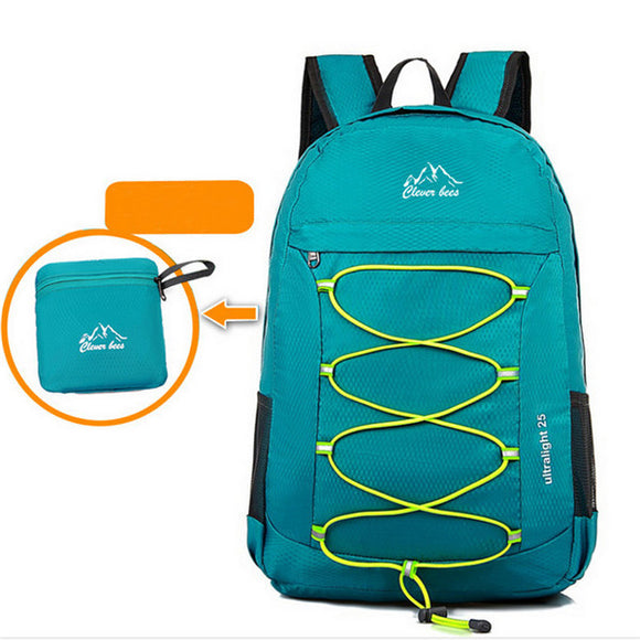 Foldable Light Weight Waterproof Backpack Outdooors Sports Running Hiking Bags