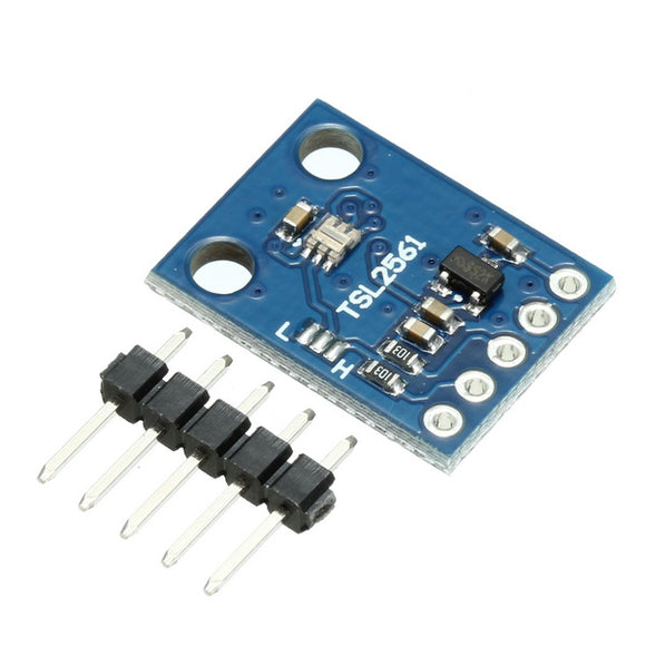 5Pcs GY-2561 TSL2561 Luminosity Sensor Breakout Infrared Light Sensor Module Integrating Sensor AL