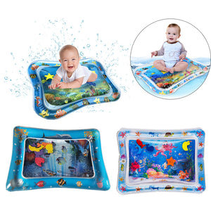 PVC Inflatable Water Cushion Baby Kids Tummy Water Play Fun Toys Ice Mat Pad