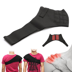 Tourmaline Self Heating Magnetic Shoulder Brace Compression Support Pain Relief