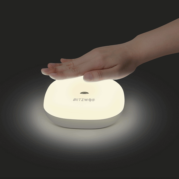 BlitzWolf BW-LT18 Smart Gesture Control Sensor LED Night Light RGB Dimmable Bedside Ambient Lamp