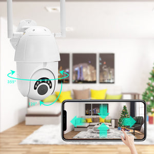 HD 1080P WIFI IP Camera Wireless PTZ ZOOM CCTV Home Security 60M IR Camera IP66 Outdoor