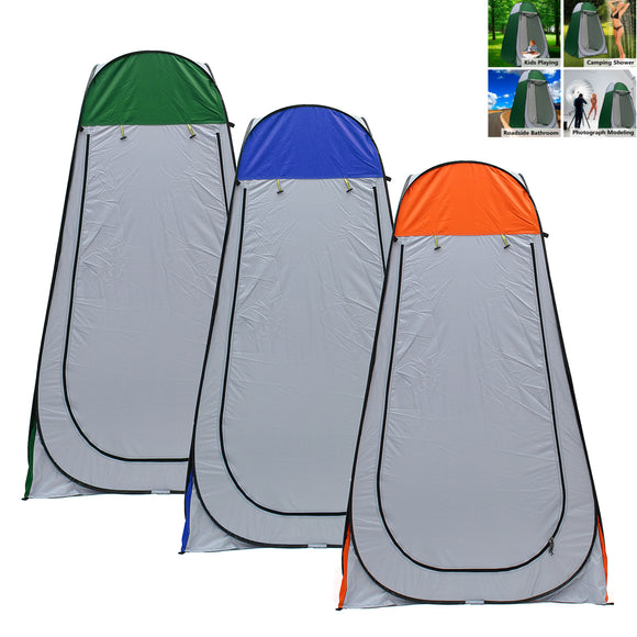 1.2x1.2x1.9m Portable Pop-up Tent Camping Travel Toilet Shower Room Outdoor Shelter