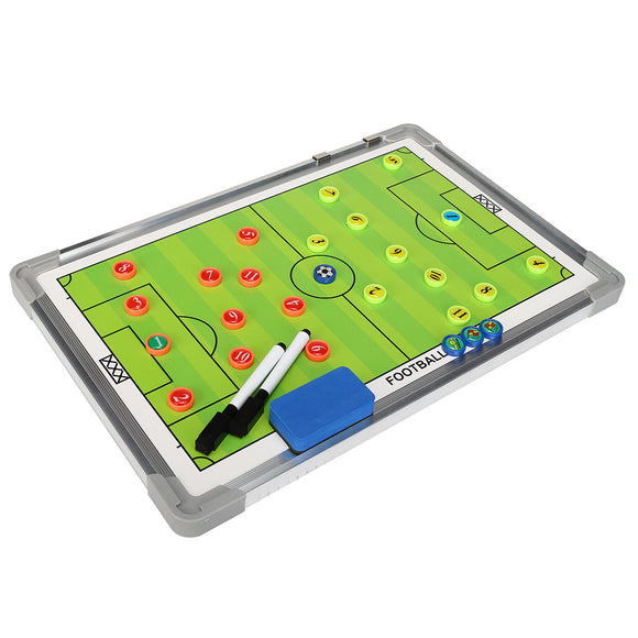 Portable Soccer Football Tactical Board Training Guidance Double-Sided Magnetic