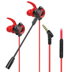 Bakeey G11 Wired Earphone 10MM Dynamic Noise Reduction HD Calling Earbuds 3.5MM In-Ear E-sports Gaming Headset with Detachable Mic