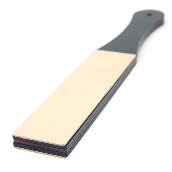 Manual Double-layer PU Leather Shaving Strop Straight Razor Sharpener Strap Belt Necessary Shaving Strap Tool Kitchen Sharpen Stone