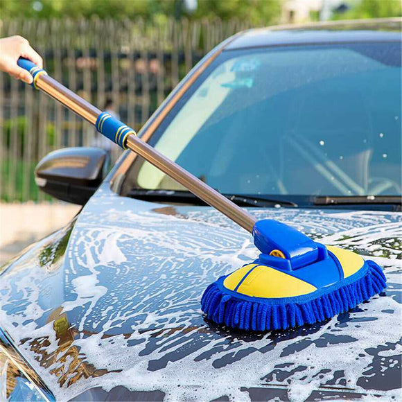 Car Wash Brush Super Soft Heavy Duty Clean Truck SUV telescoping Handle Brush