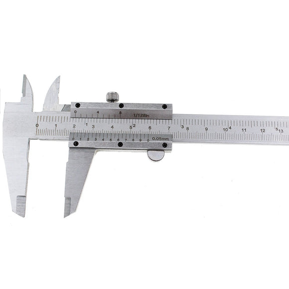 0-150mm/0.05 Stainless Steel Vernier Caliper Metal Calipers Gauge Micrometer Measuring Tools