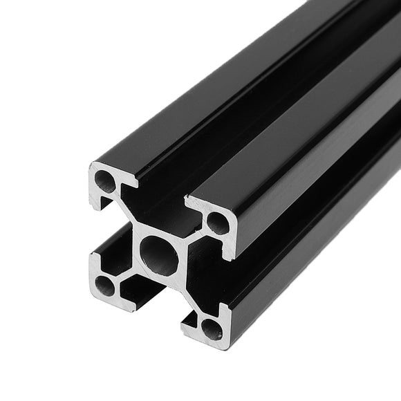 Machifit Black 100-1200mm 2020 T-slot Aluminum Extrusions Aluminum Profiles Frame for CNC Laser Engraving Machine