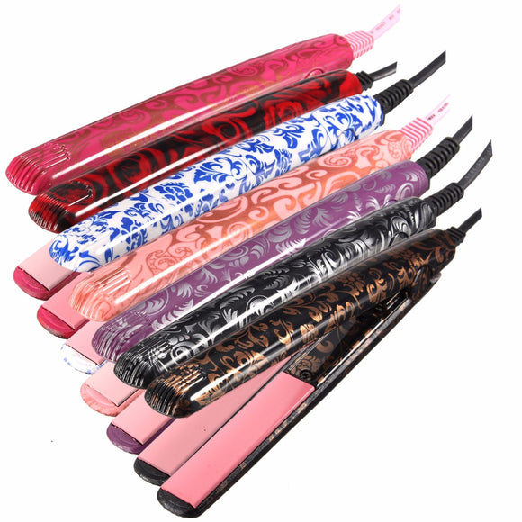 Elegant Hair Straightener Curlers Blow Dryer Waver Flat Iron Ceramic Styling Tools