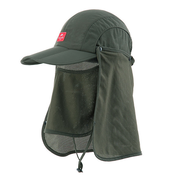 Naturehike Anti UV Cap Outdoor Fishing Face Neck 360 Protection Sunhat Outdoor Camping Hiking Folding Hat