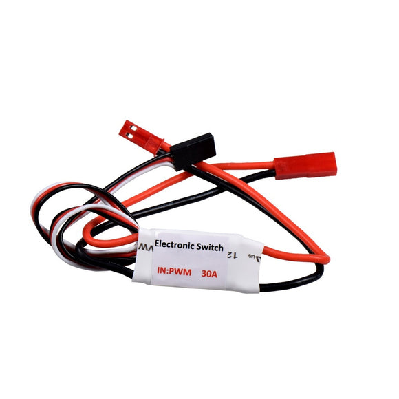 JHEMCU Electronic Switch Module 30A 3.7V-27V 1S-6S Universal For RC Drone Car Receiver