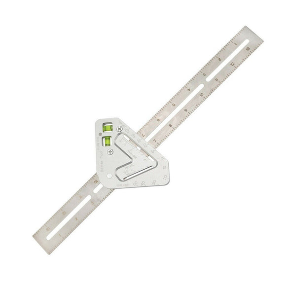 340mm/13'' Level Angle Ruler Roof Revolutionizing Carpentry Multi-function Measuring Tool Angle Ruler