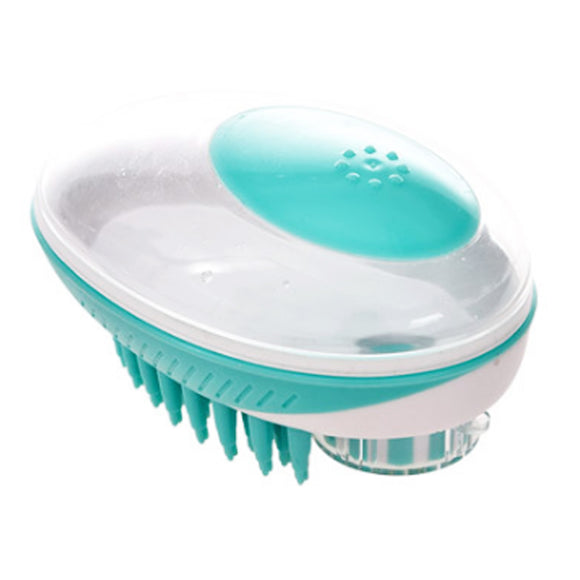 Dog Bath Brush Comb Silicone Pet SPA Shampoo Massage Brush Shower Hair Removal Comb For Dogs Cats Pet Cleaning Grooming Tool